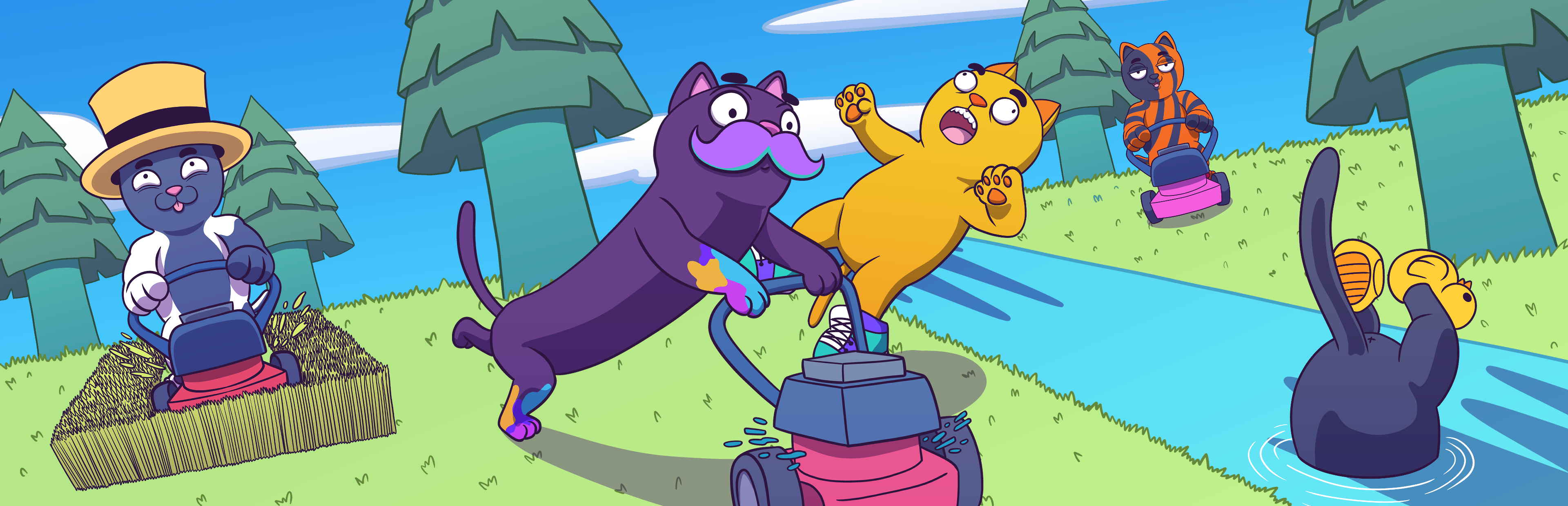 Mow Meow — library hero banner